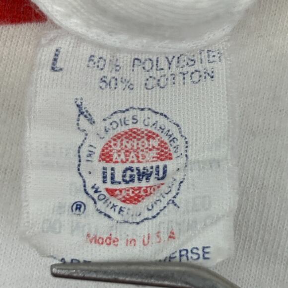 Vintage AT&T Layoffs T Shirt Mens S Small White 80s Ron Allen CWA ATT Telephone - Picture 8 of 10